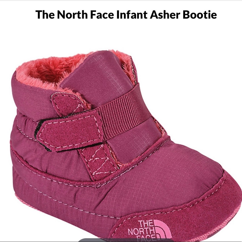 NIB North Face infant Asher bootie infant size 1